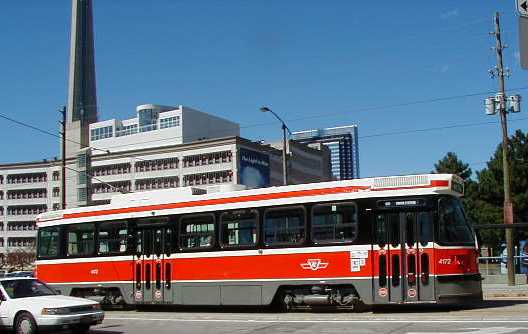 TTC CLRV streetcar 4172